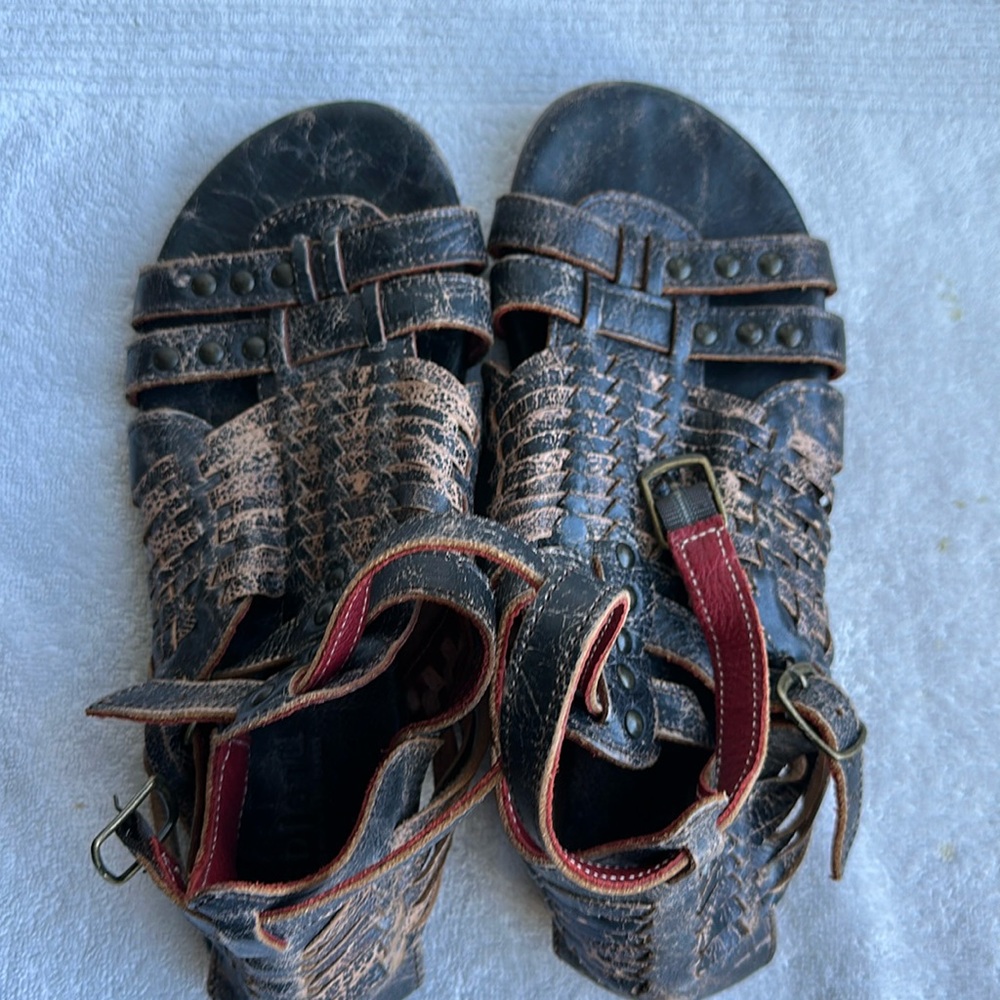Bed Stu gladiator sandal. Work three times!! Perfect condition